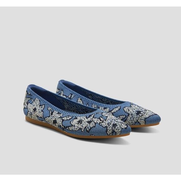 Vivaia Pointed-Toe Ballet Flats size 39 - Picture 1 of 7